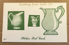 UNUSED 1974 PC- GREETINGS FROM GOLD, PA. -REPUBLISHED BY VILLAGE PRINTS