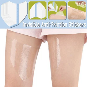 Neu Unsichtbarer Anti-Reibung Aufkleber Stress abbauen Oberschenkel V-Form Anti-Scheuern Pad - Bild 1 von 17