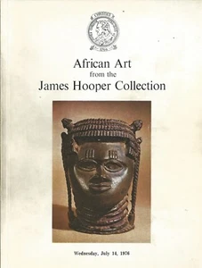 CHRISTIE'S African Art Hooper Coll Tribal Mask Dan Kuba Auction Catalog 1976 - Imagen 1 de 1