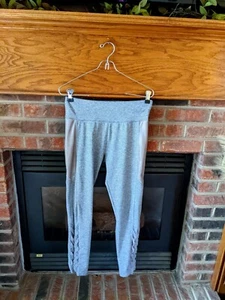 Justice Active Brand Gray Leggings Girls Size 18/20 - Picture 1 of 2