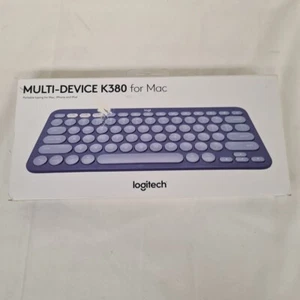 *READ DESC* Logitech Multi Device K380 for Mac Bluetooth Compact *A-GRADE* - Picture 1 of 4