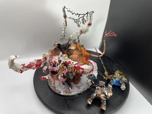 Magnetized Frostlord/Huskard Stonehorn Warhammer Painted Beastclaw Raiders Ogor - Picture 1 of 7