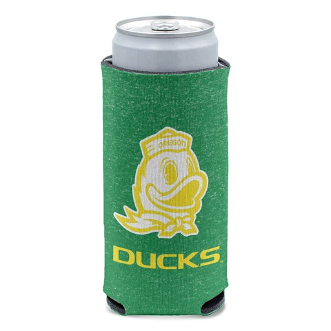 WinCraft Oregon Ducks 12oz. Team Logo Slim Can Cooler Cover
