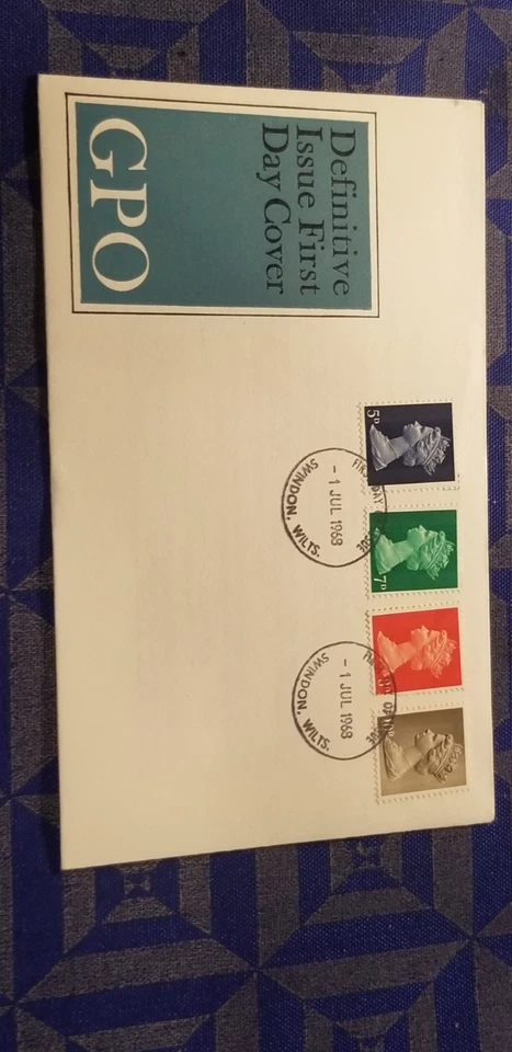 1968 Great Britain Definitive Issue First Day Cover Idbba9. - Image 1 of 1
