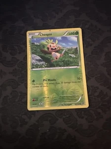 Chespin 12/146 - Reverse Holo XY Base Set Pokemon TCG - Picture 1 of 2