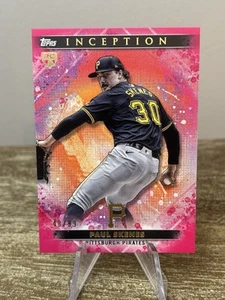 2024 Topps Inception Paul Skenes RC /99 🔥🔥🔥 Pink - Picture 1 of 8