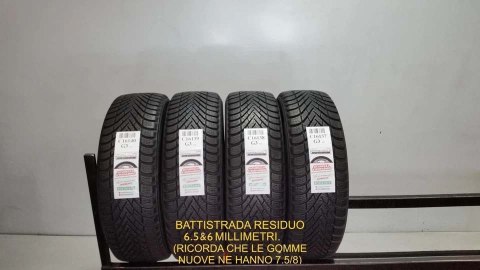 GOMME USATE  TERMICHE 185/60R15 88T PIRELLI CINTURATO WINTER PNEUMATICI C16140 - Bild 1 von 1