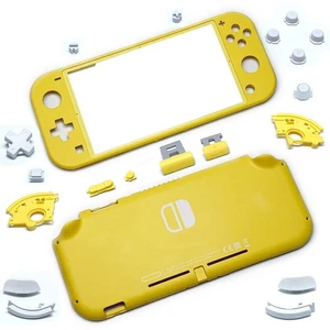 Replacement Housing Shell Front Back Faceplate for Nintendo Switch Lite - Yellow - Picture 1 of 7