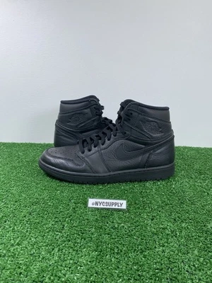 Nike Air Jordan Retro Alto OG Negro 555088-022 Talla 9.5 Foto 1 de 4