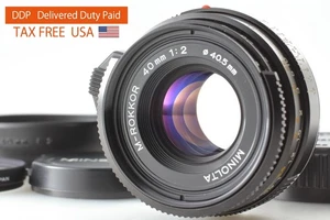 Duty-Free US【NEUWERTIG Late】Minolta M Rokkor 40mm f2 Objektiv Leica M Mount für CLE CL - Bild 1 von 11