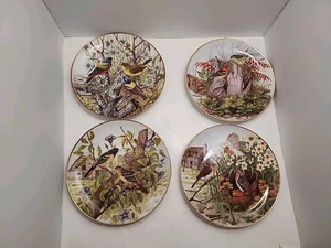Cecil Eakins Deko Teller 4er Set Porzellan Franklin Mint - Bild 1 von 10