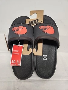 Cleveland Browns Nike Offcourt Slides Black DD0512 001 Men’s  Size 10 - Picture 1 of 6