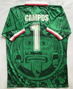 Jorge Campos Signed Mexico Jersey JSA COA - Picture 1 of 4