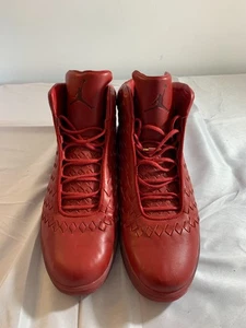 Zapatos para hombre Jordan Shine rojo universitario talla 15 689480-600 nuevos sin caja raros premium - Imagen 1 de 7