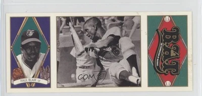 1993 Upper Deck BAT Triple-Folders Paul Blair #13 - Image 1 of 2