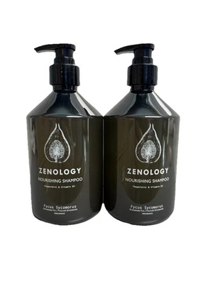 2 PACK Zenology Fycus Sycomorus Nourishing Shampoo 16.9 oz Pump Bottles - Image 1 of 2