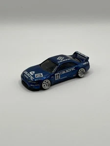 Custom Hot Wheels Nissan Skyline R33 GTR Calsonic Race livery Real Riders - Picture 1 of 4