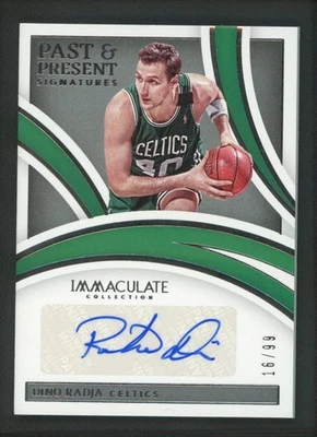 2021-22 DINO RADJA 16/99 AUTO PANINI COLECCIÓN INMACULADA AUTÓGRAFOS Foto 1 de 2