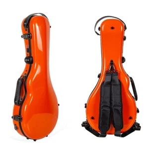 Crossrock Fibra de Vidrio Estilo F Mandolina Estuche Mochila Correas, Bloqueo TSA - Imagen 1 de 52