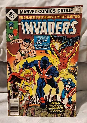 Invaders #19 CGC 9.4 Marvel 8/77; First Appearance New Union Jack; Hitler  Cover