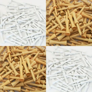 NEW Zero Friction Golf Wood Step Tees Choose Quantity, Color & Length - Picture 1 of 3
