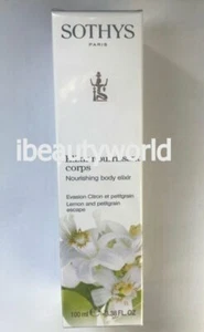 Sothys Lemon and Petitgrain Nourishing Body Elixir 100ml #tw - Picture 1 of 1