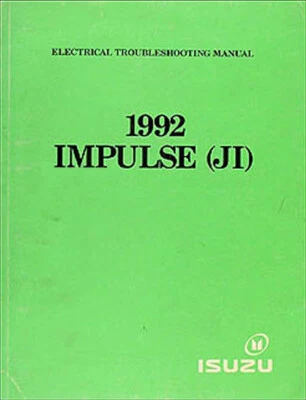Manual De Solución De Problemas Eléctricos Isuzu Impulse 1992 - Imagen 1 de 2