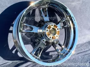 HD Chrome Rear Enforcer Wheel 14-19 Touring Road Glide Street Glide Exchange - Foto 1 di 4