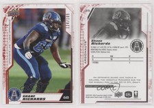 2020 Upper Deck CFL Red /165 Shane Richards #35