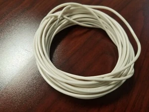 25 FT MTW CALIBRE 18 ALAMBRE BLANCO PRIMARIO AWG GRADO MARINO COBRE ESTAÑADO - Imagen 1 de 1