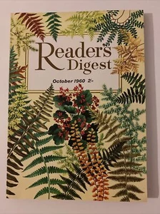 Reader’s Digest October 1960 Ferns cover by Rebecca Marrilies Vol 77 No. 462 - Picture 1 of 5
