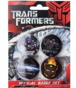 Transformers: War - Official Button Badge Pack (bp019) - Foto 1 di 1