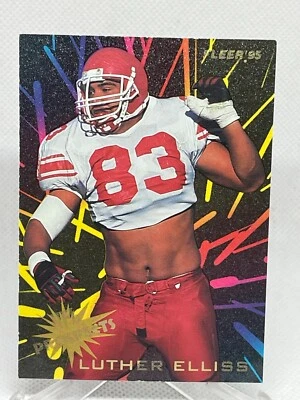Luther Elliss 1995 Fleer NFL Prospects #7 - Image 1 of 2