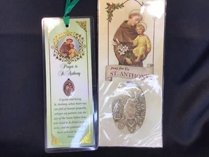 Pendente Sant'Antonio e segnalibro - Foto 1 di 5