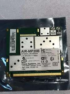 Module sans fil Cisco AIR-MP20B MP20B-A-K9 Aironet mini radio PCI AP1200/1210 - Photo 1/5