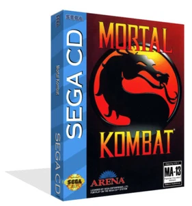 Mortal Kombat CD Ersatz Spiel Hülle + Box Art Work Cover Only - Bild 1 von 2