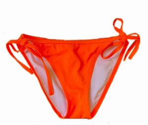 VICTORIA'S SECRET Neon Tie Side Bikini Swim Bottoms sz XS - Picture 1 of 4