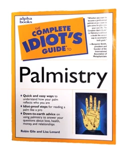 The Complete Idiot's Guide to Palmistry Alpha Books Gile Lenard - Imagen 1 de 7