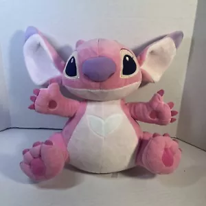 Disney Lilo & Stitch Angel Pink Alien Girlfriend Sweetheart 14" Stuffed Plush - Picture 1 of 8