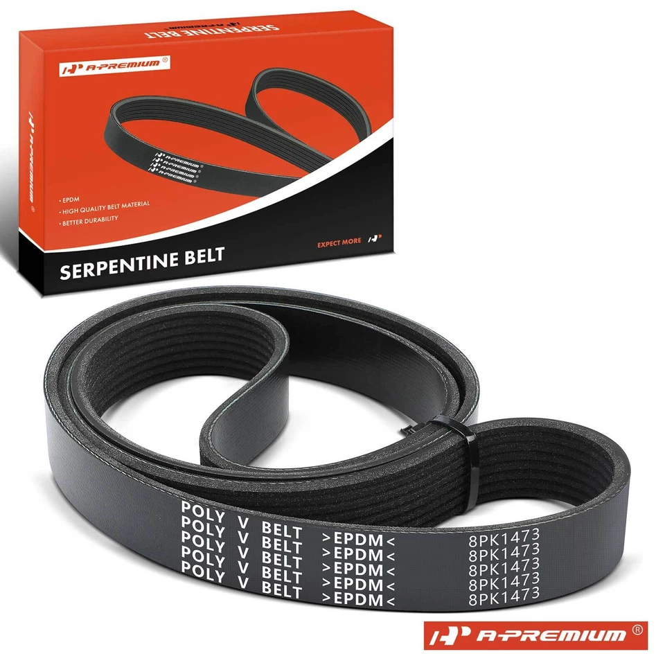 Cinturón Serpentine 58.09" para Blue Bird TC2000 Freightliner Sterling Truck Kenworth Foto 1 de 4