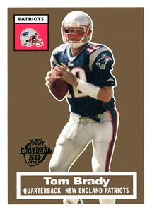 2005 Topps Drehen Sie die Uhr zurück #6 Tom Brady - Bild 1 von 2