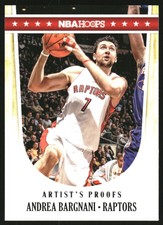 2011-12 Hoops Artist's Proofs #225 Andrea Bargnani   