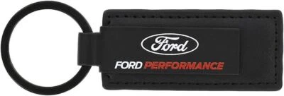 Llavero de cuero negro Ford Performance * Ford Racing Mustang Raptor ¡ENVÍO GRATUITO! Foto 1 de 3