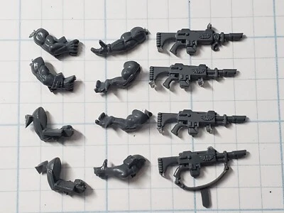 Warhammer 40k Astra Militarum Bits Catachan Jungle Fighter Lasguns con brazos x4 Foto 1 de 4