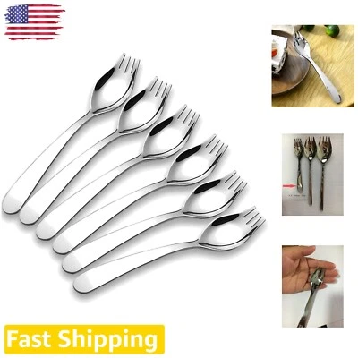 Мини-порки специального дизайна — универсальный и прочный набор столовых приборов для семей - Изображение 1 из 4