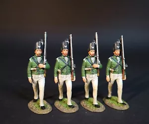 JOHN JENKINS REVOLUTIONIRE WAR SQR-10N QUEENS SIMCOE'S RANGERS 4 INFANTERÍA LIGERA - Imagen 1 de 6