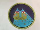 Contemporary Boho Cat Plate w/Hanger