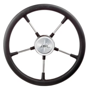 Marine Steering Wheel 320mm 12.6" LUISI Riva RSL Tanegum 5 Spoke Boat Ship Yacht - Picture 1 of 1