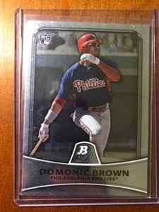 2010 Bowman Platinum #6 Domonic Brown RC Phillies  - Picture 1 of 2