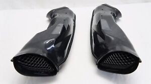 Ram Air Intake Tube Ducts For Suzuki GSXR 1000 2003 2004 ABS Dust Cover Black